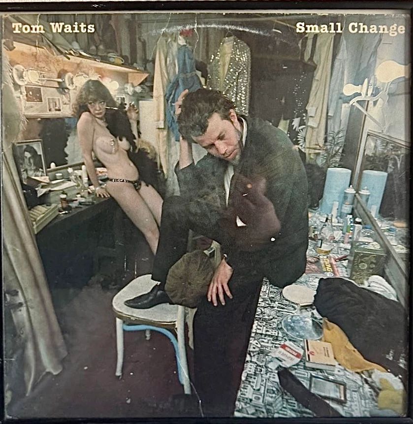 Tom Waits Small Change Album Cover Record