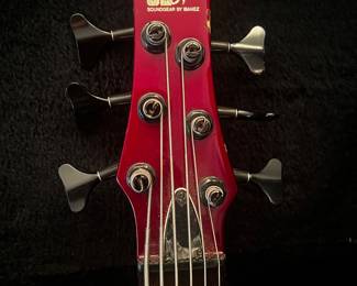 Ibanez SDGR (Soungear) Six String Bass Electric Bass Guitar in Metallic Red $550 