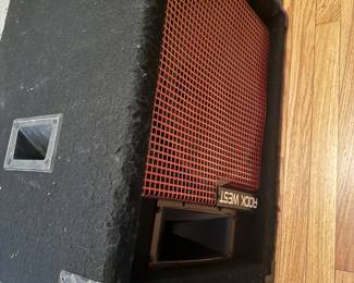 Rock West PA Speaker Cabinet with Red Grill