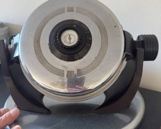 Mid-Century Modern Chrome Electric Egg Cooker by West Bend