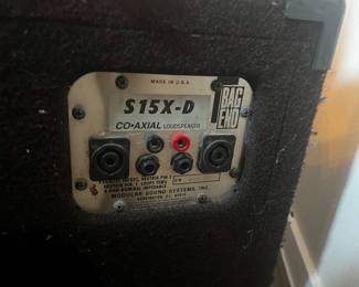 Bag End Professional Speaker Stack S15-D and S15X-D with covers $950 