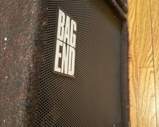 Bag End Speaker Cabinet with Metal Grill Close Up
