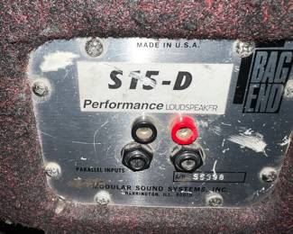 Bag End Professional Speaker Stack S15-D and S15X-D with covers $950 