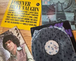Vinyl LP Records Rock and Pop Collection