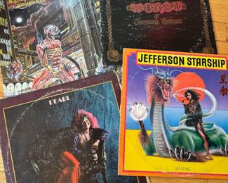 Classic Rock and Heavy Metal Vinyl Records