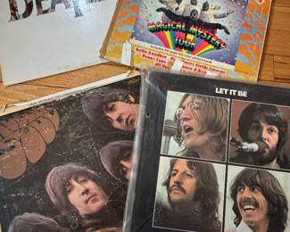 The Beatles Vinyl Record Album Collection