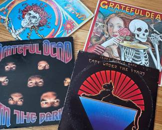 Vinyl LP Records Psychedelic Rock Collection