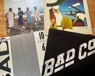 Bad Company Rock Vinyl Record Albums