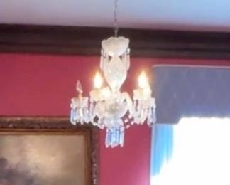 Waterford 4-Arm Crystal Chandelier