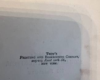 Trow's Printing and Bookbinding Company