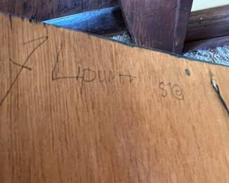 J Lipuma "87" with a copyright symbol.