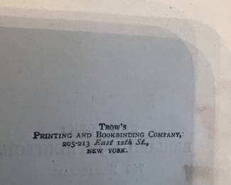 Trow's Printing and Bookbinding Company