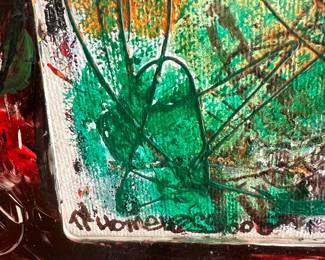 Arto Tuomenoksa "The Only Yellow in Sight" Painting