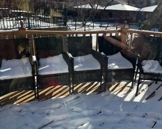 Contemporary Outdoor Wicker Chairs