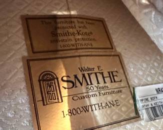 Walter E. Smithe Custom Upholstered Empire Sofa