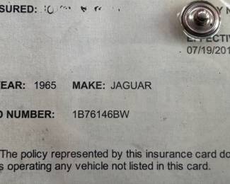 1965 Jaguar Classic Sedan for Sale – Original Interior, Engine & Vintage Luxury