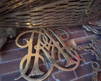 Antique Brass Trivets
