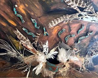 Josephine Lipuma and the title as "Magic Headdress.