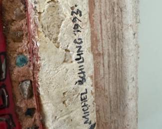 Abstract Mixed Media Artwork by Michel Chilling, 1983