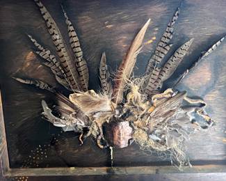 Mixed-media relief assemblage