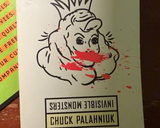 Paperback Novel — Invisible Monsters by Chuck Palahniuk