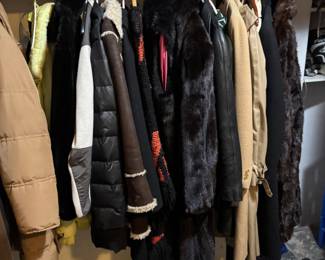Assorted Women's Outerwear Collection: Coats, Parkas, and Jackets
