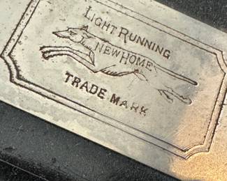 Light Running Treadle Sewing Machine Cast Iron Base Wood Cabinet