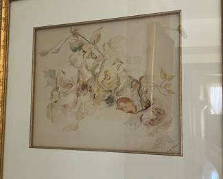 Summer Roses in Cream - M. G. Roberts