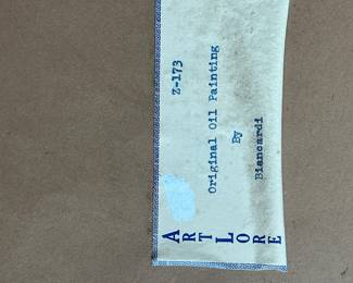 Original Oil Painting by Biancardi