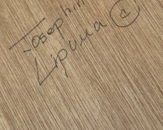 Josephine Lipuma "Magic Headdress” Mixed Media Feather Wall Sculpture Chicago Artist