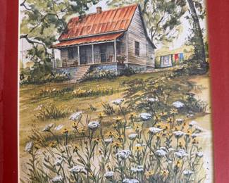Chicago Artist and Educator Vadna Gardner - The Rural Cabin