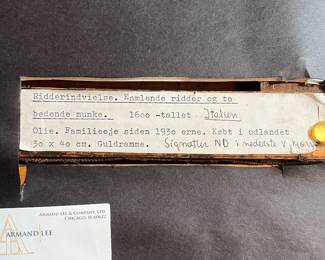 "Ridderindvielse" (Knight's Initiation)