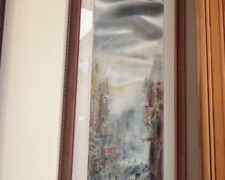 Watercolor by Victor Ing