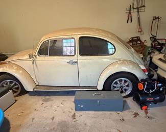 1970 VW Bug was running when it was parked 10 years ago