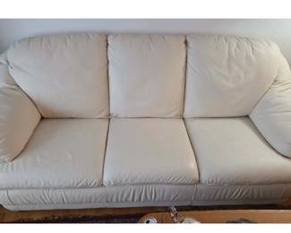 Leather sofa