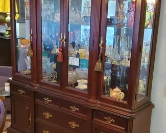 Basset Lighted Hutch