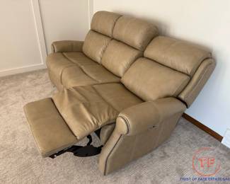 HOOKER Furniture Powered Leather Sofa