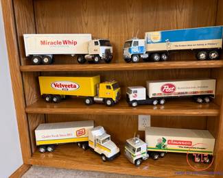 Vintage Diecast Semi-Trucks