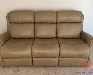 HOOKER Furniture Powered Leather Sofa