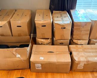 These boxes contain the 25 yr foods.