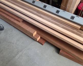 Base board and crown molding