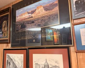 Tucker Smith "Big Boy" Union Pacific Railroad Print