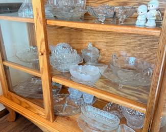 Assorted Pressed Glassware Collection