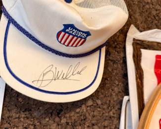 Union Pacific Railroad Mesh Back Baseball Cap Signed by George Brett