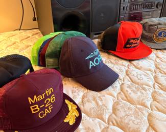 Assorted Trucker Hats - Aviation and Military Themed