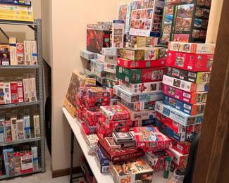 Assorted Jigsaw Puzzles Collection