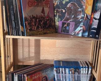 LASER DISCS, ET LASER DISC, BLUERAY DVDS