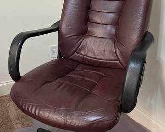 Office Chair Burgundy