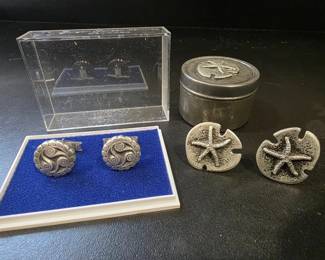 Pewter Cufflinks
