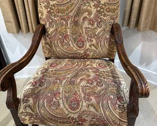 One of a pair of Comfy Chairs